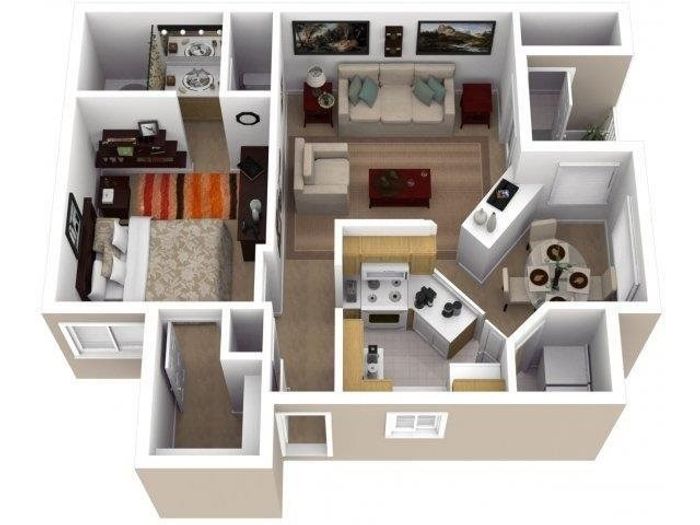 1 Bedroom 1 Bath