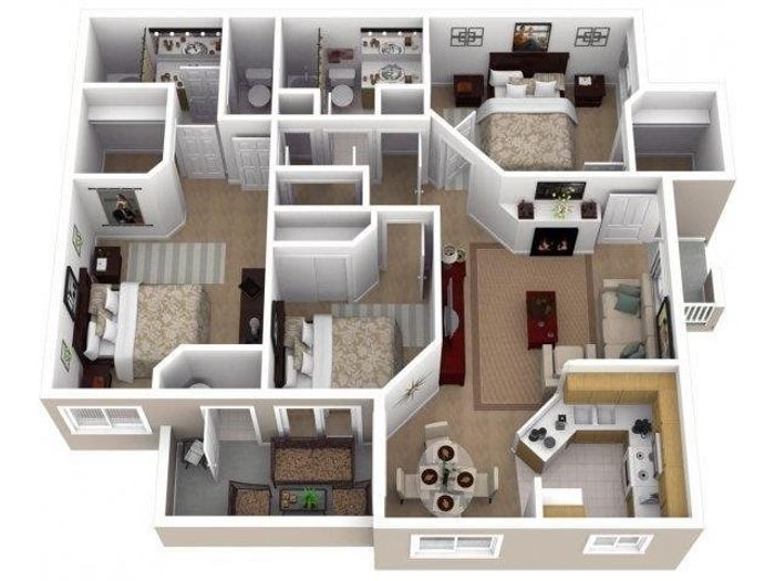 3 Bedroom 2 Bath