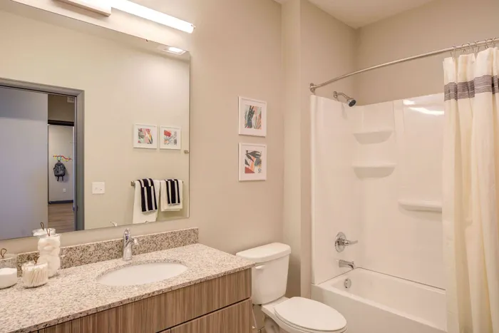 Model Unit Bathroom