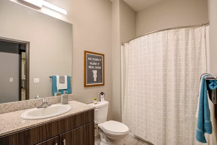 Model Unit Bathroom
