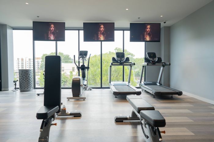 Treadmills with TV
