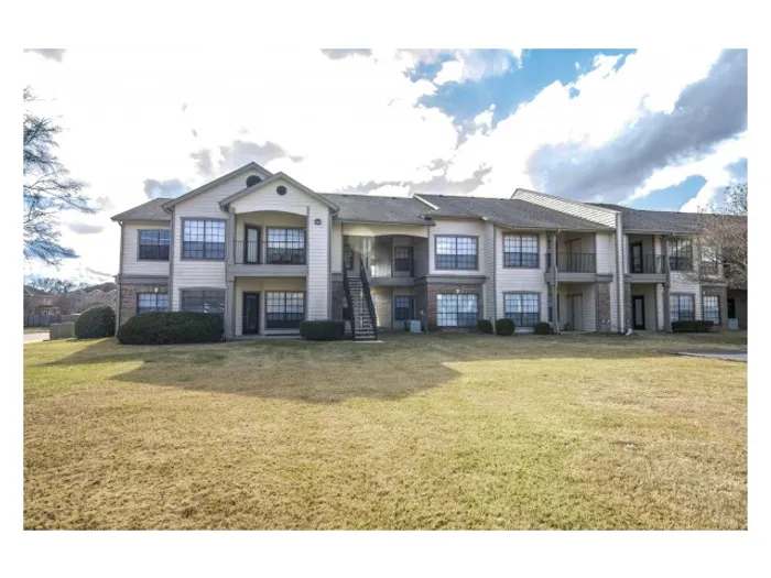 Exterior view of apartment and grounds