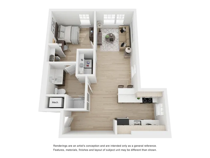One Bedroom A