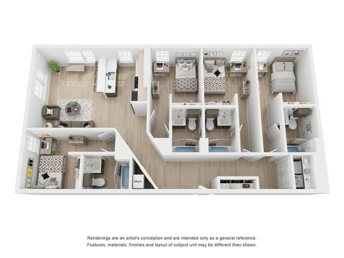 Four Bedroom C