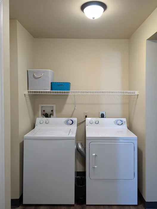 Laundry area