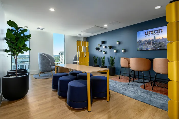 Study lounge with seating for private or group study