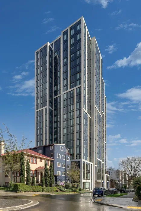 Exterior of the building on a sunny day