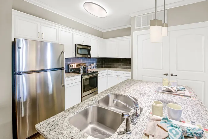 Rendering of kitchen upgrades in progress