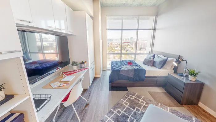 Large bedroooms with a great view