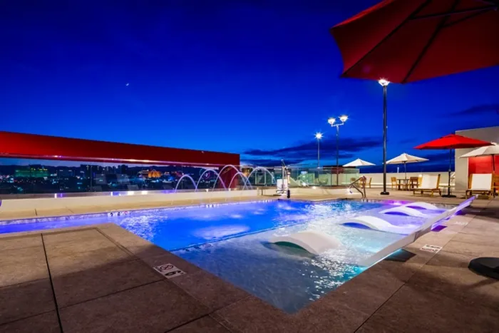 Rooftop Pool and Spa