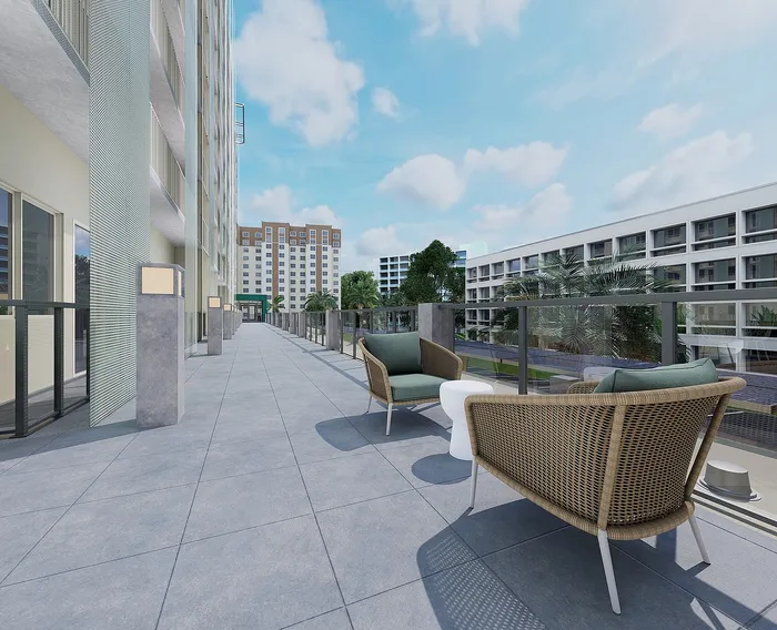 North Terrace - Walkway