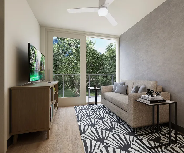 Unit M - Living Room