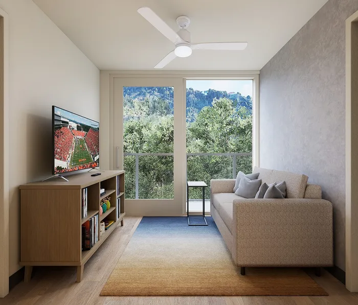 Unit F - Living Room