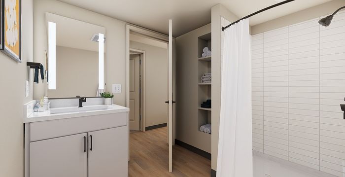 Unit M - Bathroom 1