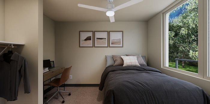 Unit M - Bedroom 3