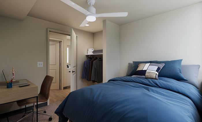 Unit M - Bedroom 1
