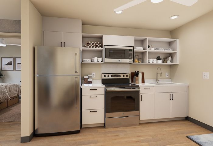 Unit F - Kitchen 2