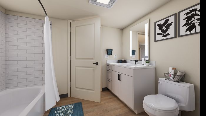 Unit F - Bathroom