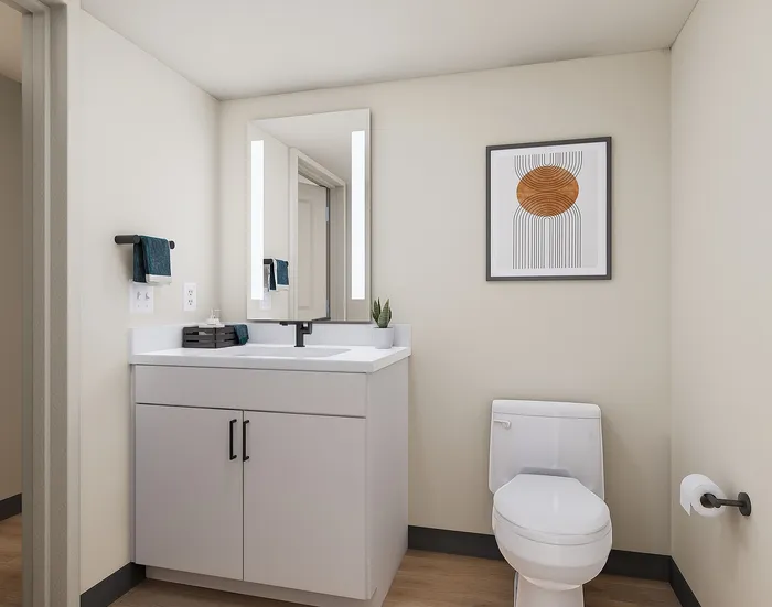 Unit K - Bathroom