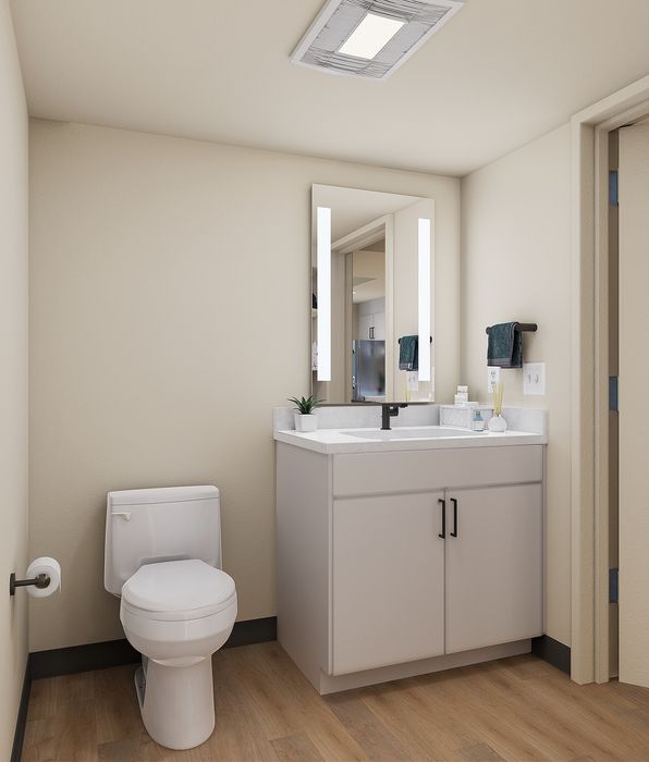 Unit A - Bathroom