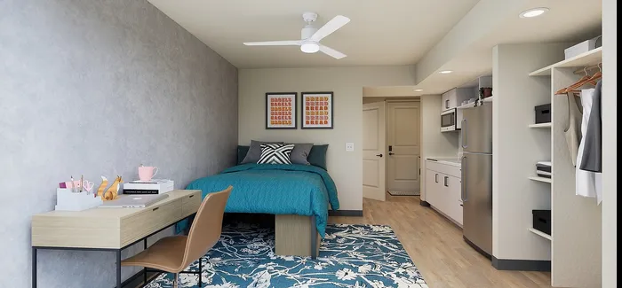 Unit A - Bedroom