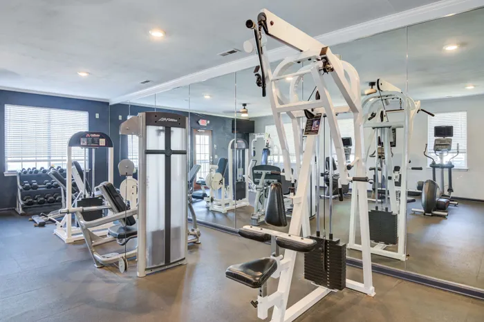 Fitness center equipment