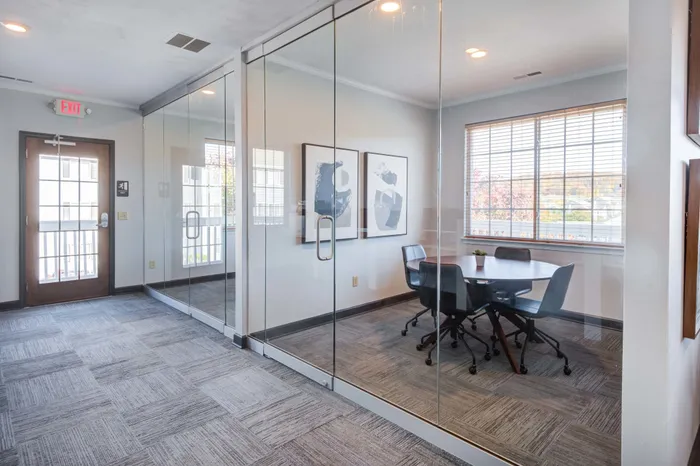 Private study rooms