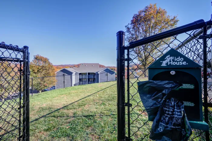 Gated dog park