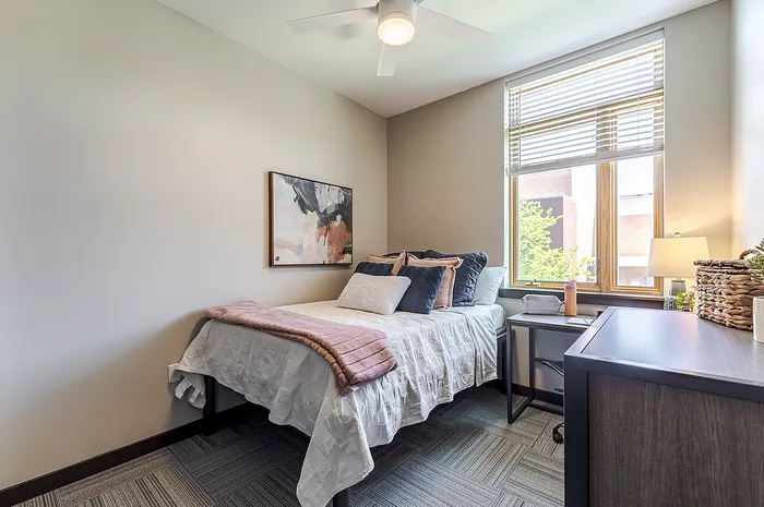 Bedroom with Desk