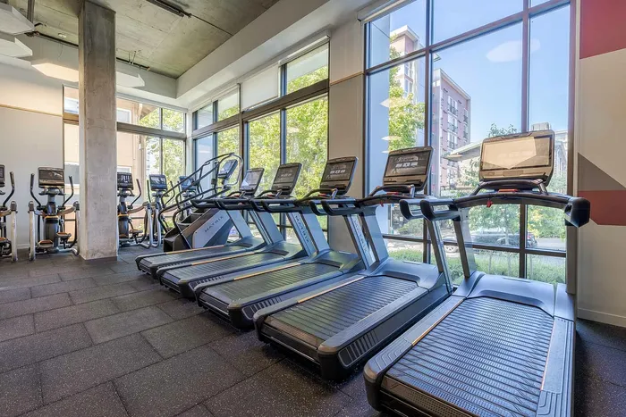 Fitness Center of apartments in Seattle, WA.
