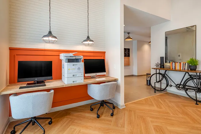 Business Center | Two Bedroom Apartments Iowa City | Aspire at West Campus