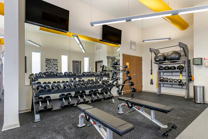 Fitness Center | Two Bedroom Apartments Iowa City | Aspire at West Campus