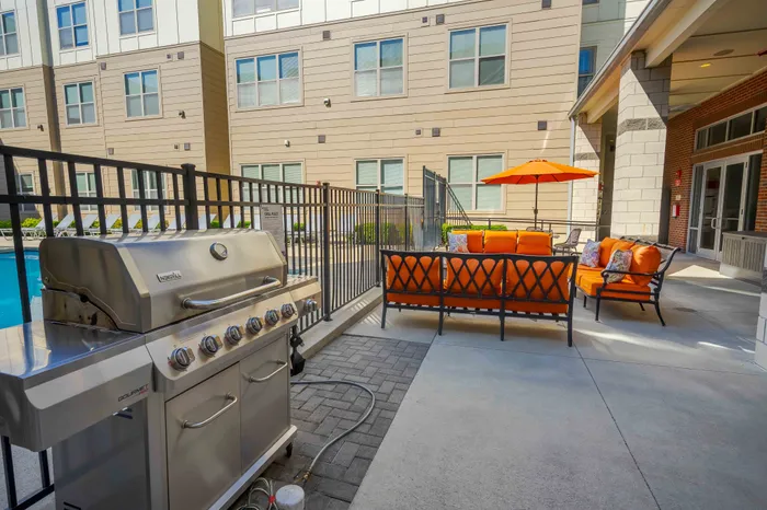 Courtyard with Grill