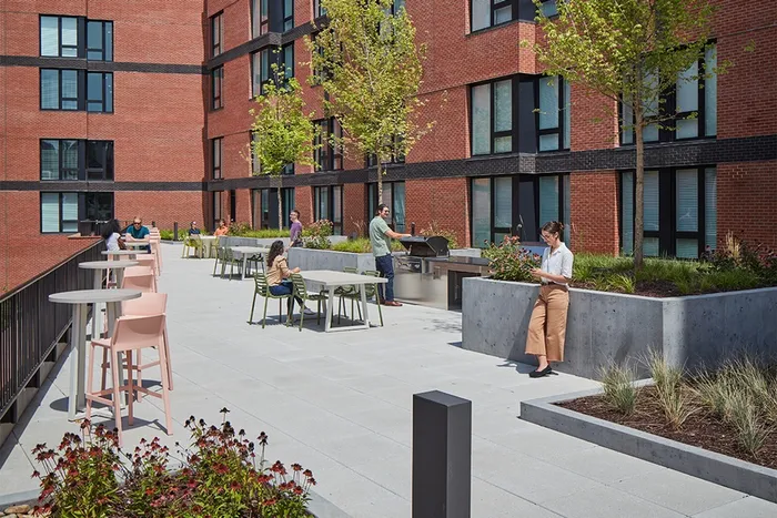 Outdoor terrace