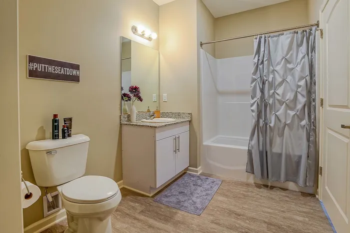 Model bathroom