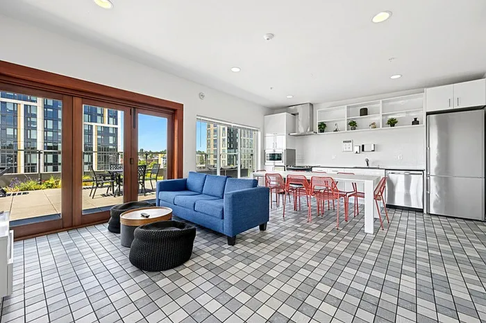 lounge with kitchen