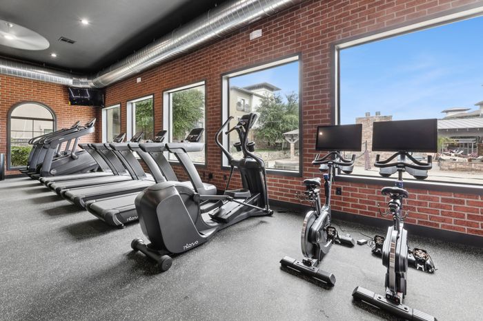 Fitness Center with cardio machines