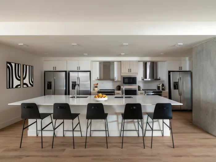 virtually stagged kitchen