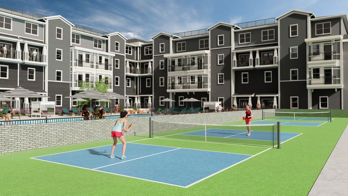 pickle ball court