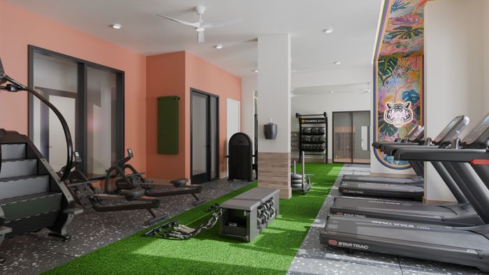 fitness center