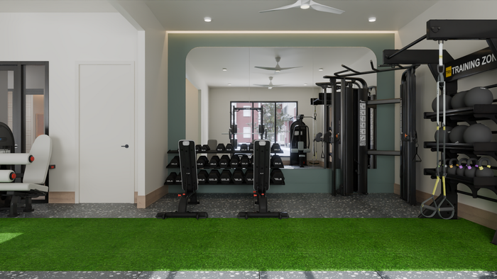fitness center