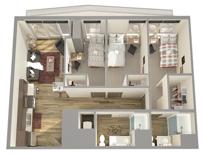 3 Bedroom 2 Bathroom