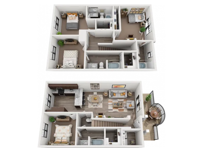 Republic TH (D1) Furnished
