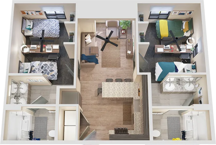 2 Bedroom