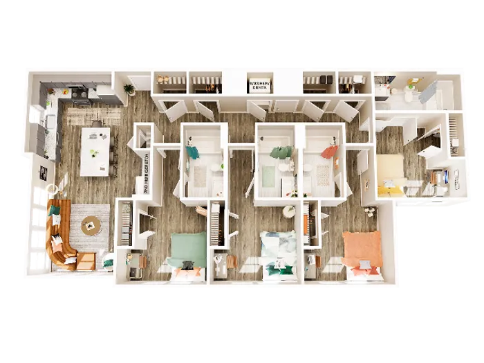 4 Bedroom 4 Bathroom D3