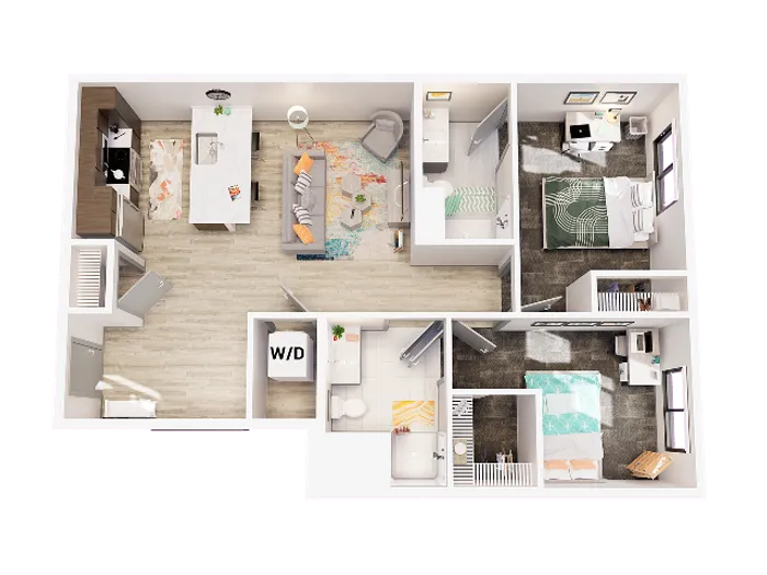 2 Bedroom XL
