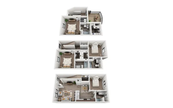 King Ranch TH (D3) Unfurnished