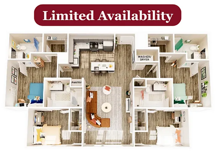 4 Bedroom 4 Bathroom D1