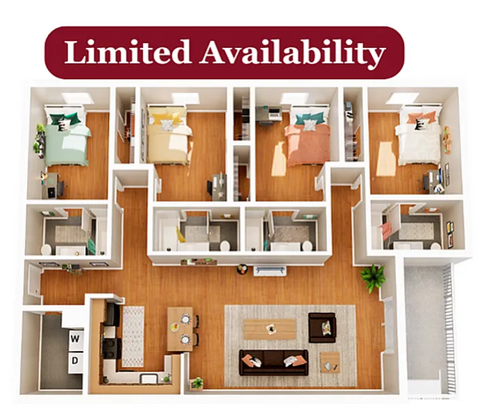 4 Bedroom 4 Bathroom D5