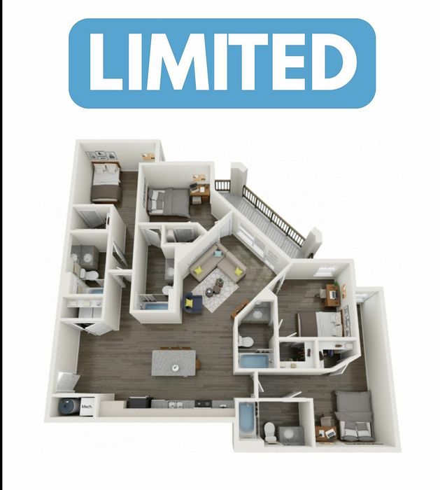D3.2 | 4 bed 4 bath | from 1598 square feet
